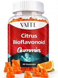 Citrus Bioflavonoid Complex Supplement 1000mg – Antioxidant & Wellness Gummies with Plant-Based Bio-Flavonoids – Sugar-Free, Chewable Formula, Non-GMO, Gluten-Free, Soy-Free – 60 Vegan Chews