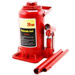 SAIFPRO Hydraulic Bottle/Car Jack for Stepney/Tyre Puncture Repair (Capacity Ton 20)