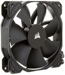 Corsair SP120 ELITE, 120mm PWM Hydraulic Bearing Case Fan AirGuide Technology - Low-Noise, 24.7 dBA, Fan Speeds from 300 RPM - 1,300 RPM, 45.4 CFM, Single Pack - Black