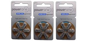 Power One P312 Hearing Aid Battery (6 X 3 Pack) 18 Pcs