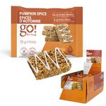 GoKrisp, Energy Square by Jimmy Sevigny, Pumpkin Spice, 15 gr Protein Pastry, Nut & Peanut Free, Gluten Free |12-Pack