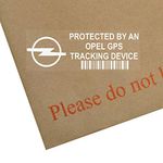 Platinum Place 5 x PPOPELGPS GPS Tracking Device Security WINDOW Stickers 87x30mm-Car Alarm Tracker