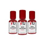 T Juice | Red Astaire | E Liquid Concentrate 30ml Flavour for Vape E Cigarettes | No Nicotine | 3-Pack