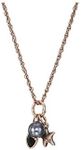 Alex and Ani Women's Star Fish Trio 18 inch Adjustable Necklace, Rafaelian Antique Rose, One Size