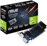 ASUS GeForce GT 730 2GB GDDR5 Low Profile Graphics Card for Silent HTPC Builds (with I/O Port Brackets)