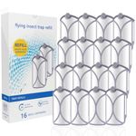 LONYEON 16-Pack Refill Traps Cartridge Compatible with ZEVO M364 and Max,Replacement Cartridges Fit Plug-in Light Trap Refills