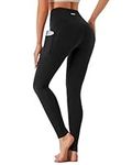 CAMBIVO Yoga Pants for Women, Gym Leggings Workout Leggings with Pockets, High Waisted Women Sports Running Tights