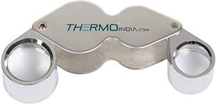 Thermo - Dual Eye Loupe Swivel Type Magnifier lens, Magnifying glass, Hand-held Portable, (1 PIECE)