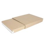 1x SelfHold Telescopic Cardboard Box Strong Double Wall Shipping for Picture Frames, Mirrors Etc! (700 x 90 x 500-900mm)