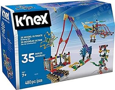 K’NEX – 35 Model Building Set – 480 Pieces – for Ages 7+ Construction Education Toy (Amazon Exclusive)