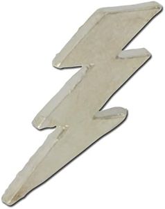 StockPins Lightning Bolt Pin - Set of 10 (Silver)