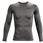 Under Armour Men UA HG Armour Comp LS, Long-Sleeve Sports Top, Breathable Long-Sleeved Top for Men