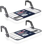 Minky Sure Grip 2 Pack Radiator Airer, Clothes Airer with Adjustable Arms, Non-Slip & Durable Clothes Dryer Rack, Hanging Drying Rack, Over Radiator Towel Rail, Made in The UK