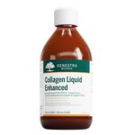 Genestra Brands Collagen Liquid Enhanced | Skin Health Support With Collagen Peptides | 450 ml Liquid | Natural Pomegranate-Raspberry Flavour