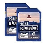 Kingston 4 GB Class 4 SDHC Flash Me