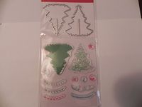 Recollections Christmas Stamp & Die, Christmas Tree