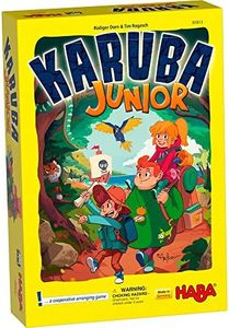 HABA Karuba Junior - A Cooperative Arranging Game for Ages 4-8 (Made in Germany)