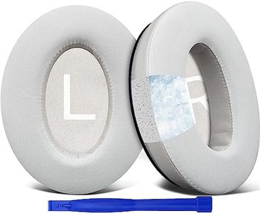 SOULWIT Almohadillas de Gel Refrigerantes de Repuesto para Bose QuietComfort 45 (QC45)/QuietComfort SE(QC SE)/New QuietComfort Wireless,con Espuma de Alta Densidad para Aislamiento del Ruido