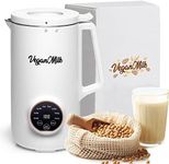 Nut Milk Maker Machine, Almond Milk Maker Machine, Soy Milk Maker Machine, Oat Milk Maker Machine - 8 in 1 plant based milk maker machine- Nut Milk Machine, Soymilk maker & Soup Maker