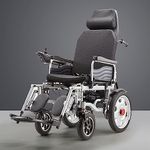 All Terrain Power Wheelchair -Electric Wheelchair， 31 Miles Long Travel Range, 330lb Weight Capacity -Folding Mobility Scooter - Portable Foldable Electric Chair with 40A Lithium Battery