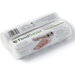 FoodSaver Vacuum Seal Rolls | 20cm x 6.7m | BPA-Free Vacuum Sealer Rolls for Vacuum Sealer Machines | 2 x Vacuum Bag Rolls