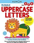 Kumon My Book of Uppercase Letters (Revised Ed, Verbal Skills), Ages 3-5, 80 pages (My First Book: Kumon Workbooks)