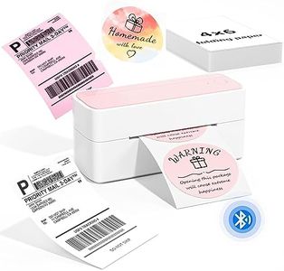 Phomemo Bluetooth Thermal Label Printer for Shipping Label - Wireless Shipping Label Printer Compatible with iOS&Android&PAD&PC, Widely Used for Amazon, Shopify, TikTok, Etsy, USPS, FedEx, DHL