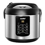 COMFEE' Rice Cooker, 6-in-1 Stainle