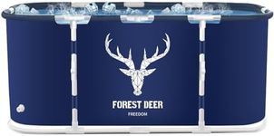 STARBRILLIANT 81Gallons (306L) Foldable Soaking Bathing Tub for Adults, Adult Spa Freestanding Bathtub for Recovery, Soaking Standing Bath Tub for Shower Stall, Separate Family Bathroom SPA Tub