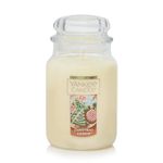 Yankee Candle Scented Candle, Christmas Cookie, Original Large Jar Candle, 110-150 Hours of Burn Time, 22 oz.