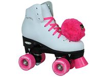 Epic Skates Pink Princess Girls Quad Roller Skates, White, Youth 1