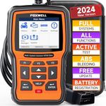 FOXWELL NT510 Elite fit for Chrysler Jeep Dodge Scan Tool, All System OBD2 Scanner Bidirectional Diagnostic Tool, All Maintenance Car Code Reader with ABS Bleeding TPMS Battery Registration Reset Tool