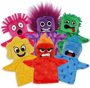 UrbanKiddy's My Emotion Friends | Hand Puppets for Kids, Social Skills Activities, Mindfulness, Social Emotional Learning Activities (Hand Puppets)