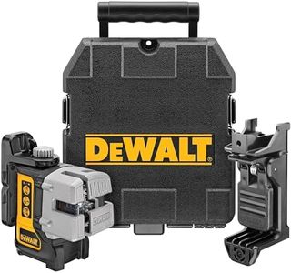 DEWALT Line Laser, Self-Leveling, Red, 3-Beam (DW089K)