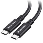 Cable Matters [USB-IF Certified] 20Gbps Long USB4 Cable/USB 4 Cable 3m/9.8ft, with 8K Video, 240W Charging, Compatible with Thunderbolt 4/Thunderbolt 3, iPhone 15 Pro Max, MacBook, XPS, Surface Pro