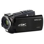 Minolta MN4K100Z 4K Ultra HD Camcorder w/10x Optical Zoom (Black)