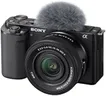 Sony Alpha ZV-E10 - APS-C Interchangeable Lens Mirrorless Vlog Camera Kit - Black, ZVE10KB
