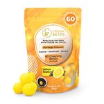 60-Count Sink Garbage Disposal and Drain Cleaner Pods, Freshener & Deodorizer Lemon Scent Capsules