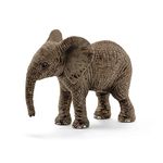 Schleich Wild Life, Animal Figurine, Animal Toys for Boys and Girls 3-8 Years Old, African Elephant Calf