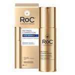 RoC Retinol Correxion® Deep Wrinkle Retinol Face Serum with Ascorbic Acid, Daily Anti-Aging Skin Care Treatment for Fine Lines, Dark Spots, Acne Scars, 30 ML