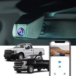 Fitcamx 4K Dash Cam Suitable for 2013-2020 Ford F-150 & F-250 F-350 2011-2022 (HD2-6275 with 3M Tape),OEM Factory Look, 2160P UHD Video, Loop Recording G-Sensor, WiFi & APP, Easy to Install, 64GB Card