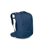 Osprey Farpoint 40L Men's Travel Backpack - Carry On Bag with Laptop Sleeve and Toiletry Pocket, Antique Blue