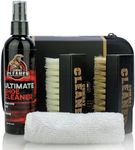 Shoe Cleaner Kit | Shoe Cleaner + Premium Hard Brush + Premium Soft Brush + Hard Travel Case | Used for Sneakers, Tennis Shoes, Leather, Suede