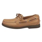 Sperry Top-Sider Men's Mako 2-Eye Leather Boat Shoe Beige 12 Medium US