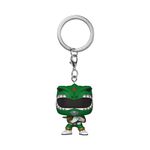 Funko Pop! Keychain: Mighty Morphin Power Rangers 30th - Green Ranger - Power Rangers TV Novelty Keyring - Collectable Mini Figure - Stocking Filler - Gift Idea - Official Merchandise - TV Fans