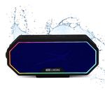 Altec Lansing Portable Bluetooth Speaker HYDRABLAST 2.0, Waterproof IP67, 20W Output Power, 24-Hour Battery Life, Party Sync, Qi Wireless Charging, Magnetic Bluetooth Speaker