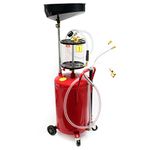 WilTec Pneumatic Oil Extractor with 80l Capacity for Oil Changes