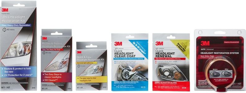 3M Ultra Headlight Restoration Kit – Complete Lens Cleaning System