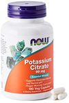 Now Foods, Potassium Citrate Capsules 99mg - 180 Capsules