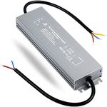 DUSKTEC Constant Voltage LED Driver 24V 100W 4.17A IP67 Waterproof LED Power Supply, 240V to 24V DC Low Voltage Transformer for Outdoor Garden LED Strip Lights LED Lighting